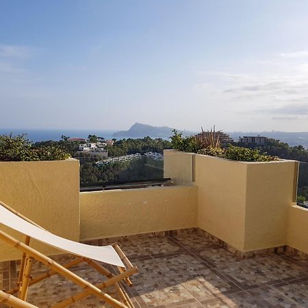 Casa Altea Hills, Vista Espectacular, Jacuzzi Villa Bagian luar foto