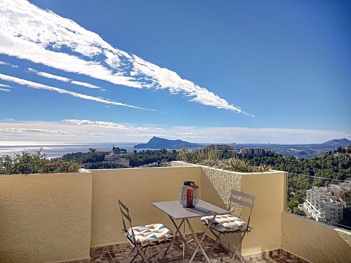 Casa Altea Hills, Vista Espectacular, Jacuzzi Villa Bagian luar foto